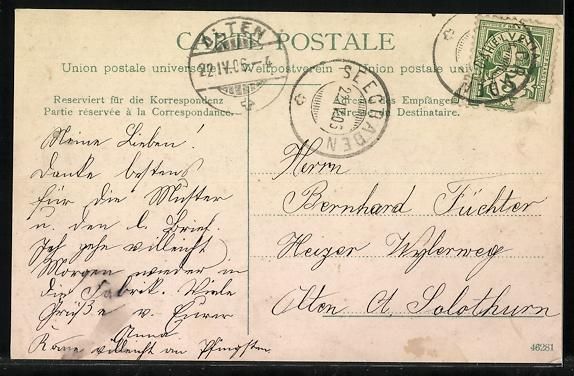 Cartes postales: Basel, Freie Strasse Kreuzung mit histor – D'occasion à Berlin par bartko-reher 1