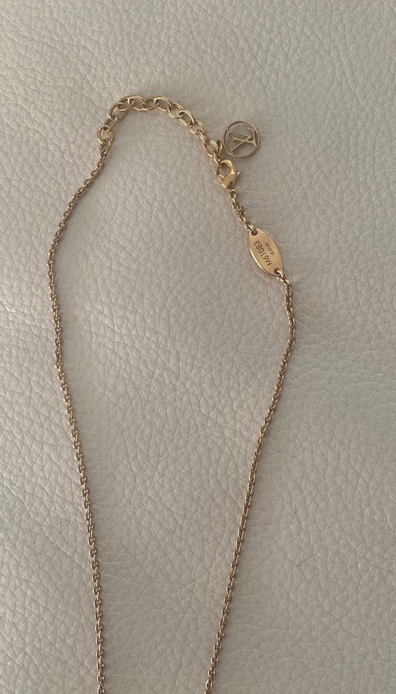 Louis Vuitton Ketten: EYECATCHER - edles Essential V Collier LOUIS VUITTON , 48cm – Neu (gemäss Beschreibung) aus Winkel von ferrari2022 4