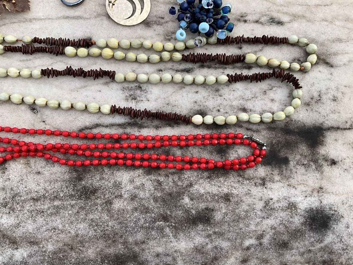 Altri gioielli: Modeschmuck-Konvolut, Rosenkranz,  – Usato da Thal venduto da nocheli 5