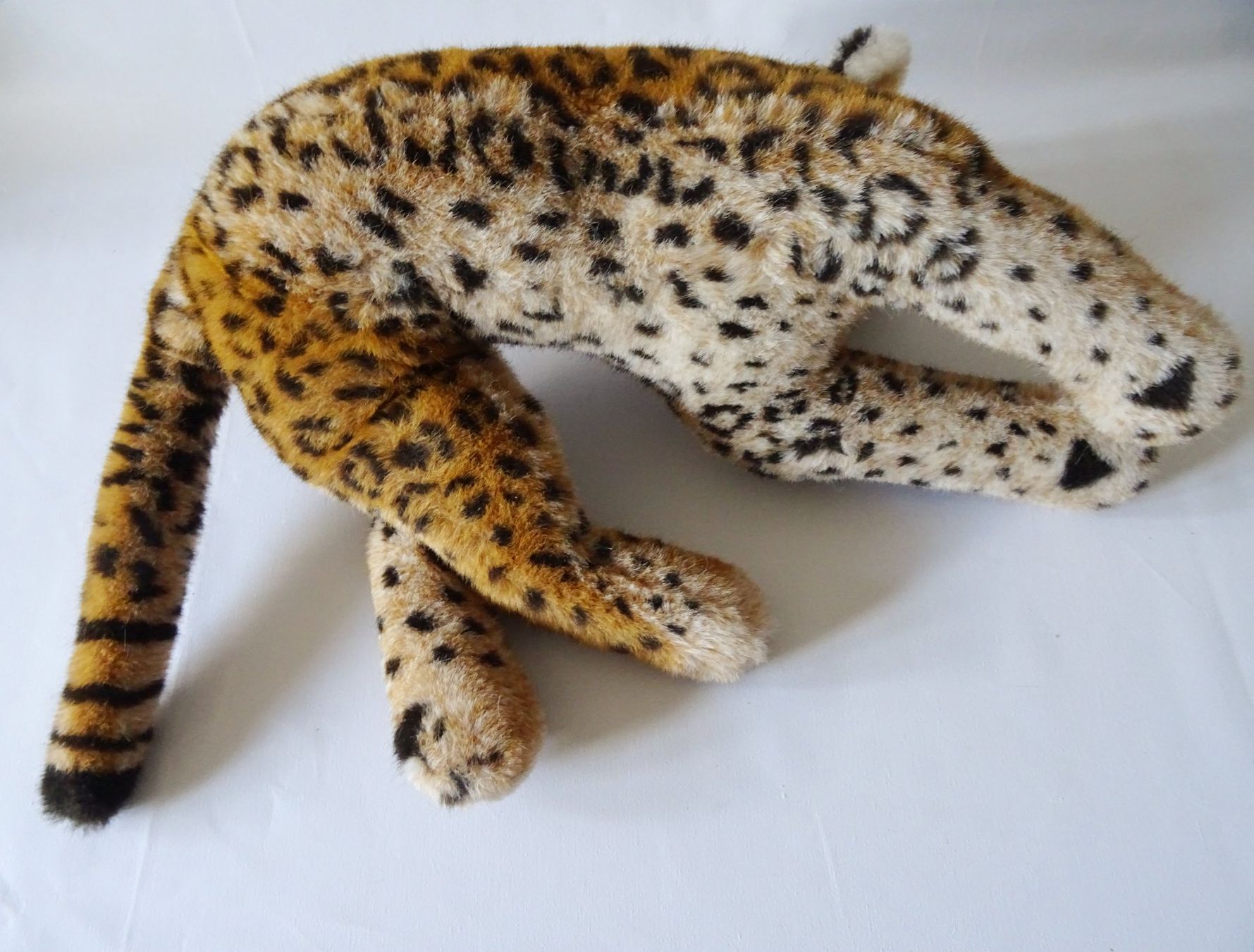 Steiff Giocattoli: Original Steiff Leopard, Made in West Germany ca. 1950er/196 – Usato da Lengnau BE venduto da Indian4 5