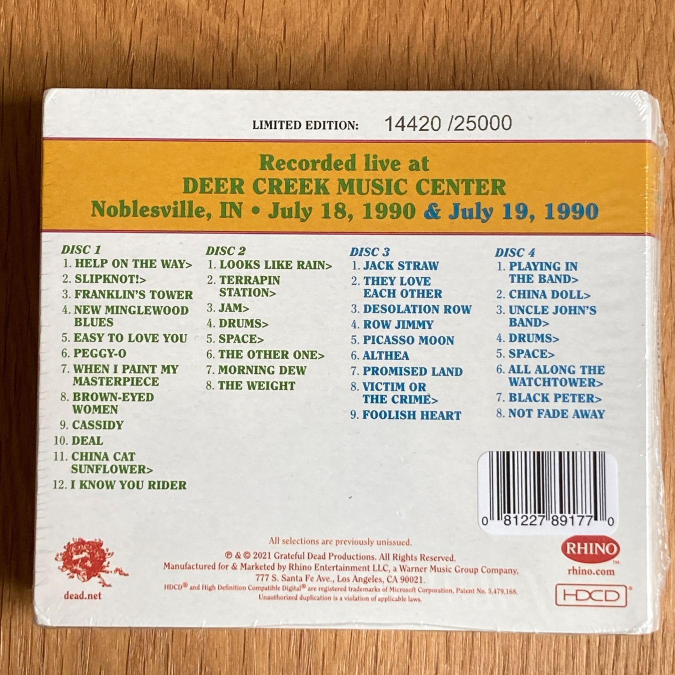 CD: Grateful Dead - Dave's Picks Volume 40 – Usato da Altdorf UR venduto da Metallic0 1