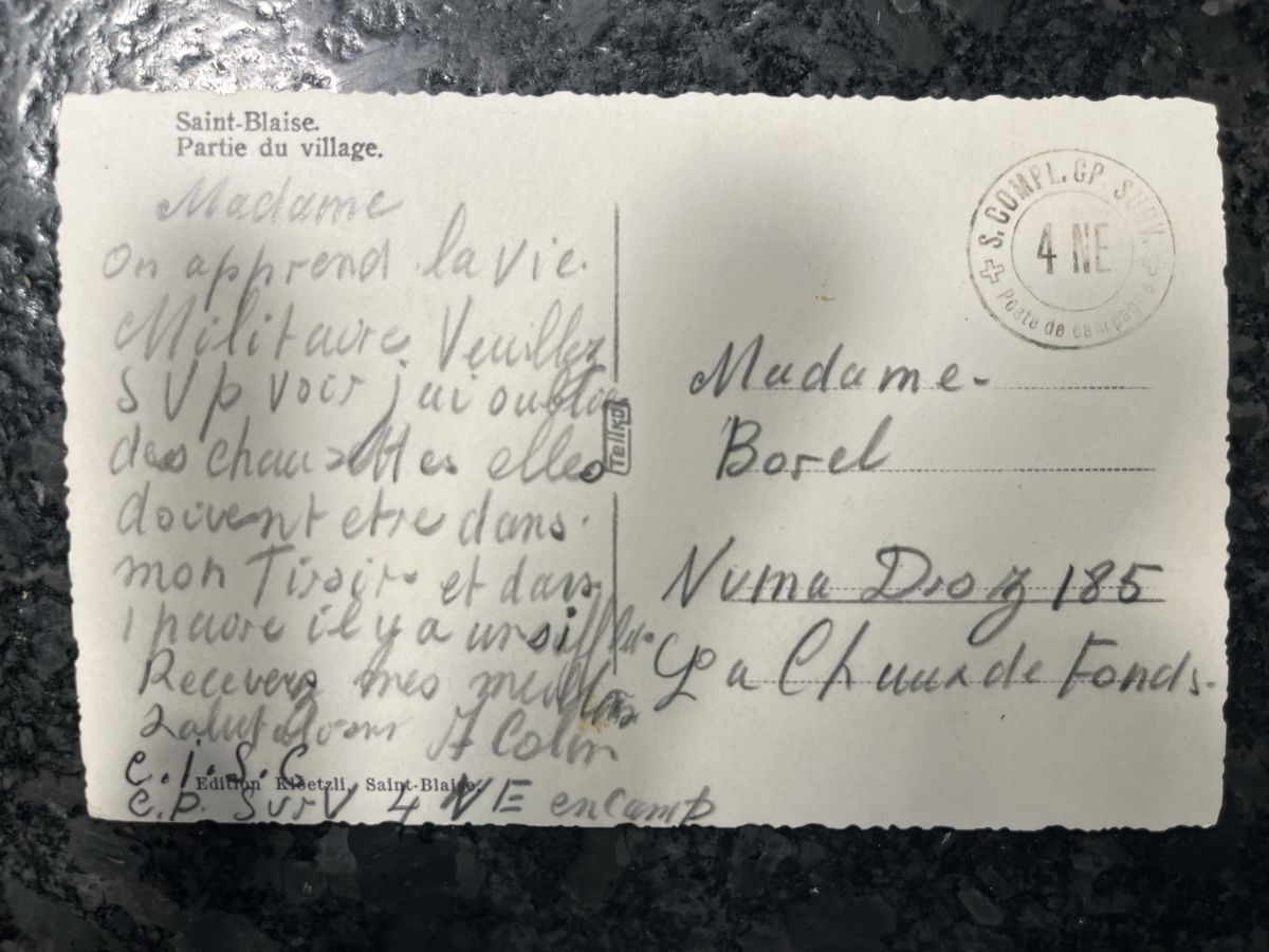 Ansichtskarten: Carte postale ancienne  – Gebraucht aus Cernier von Psidium58 1