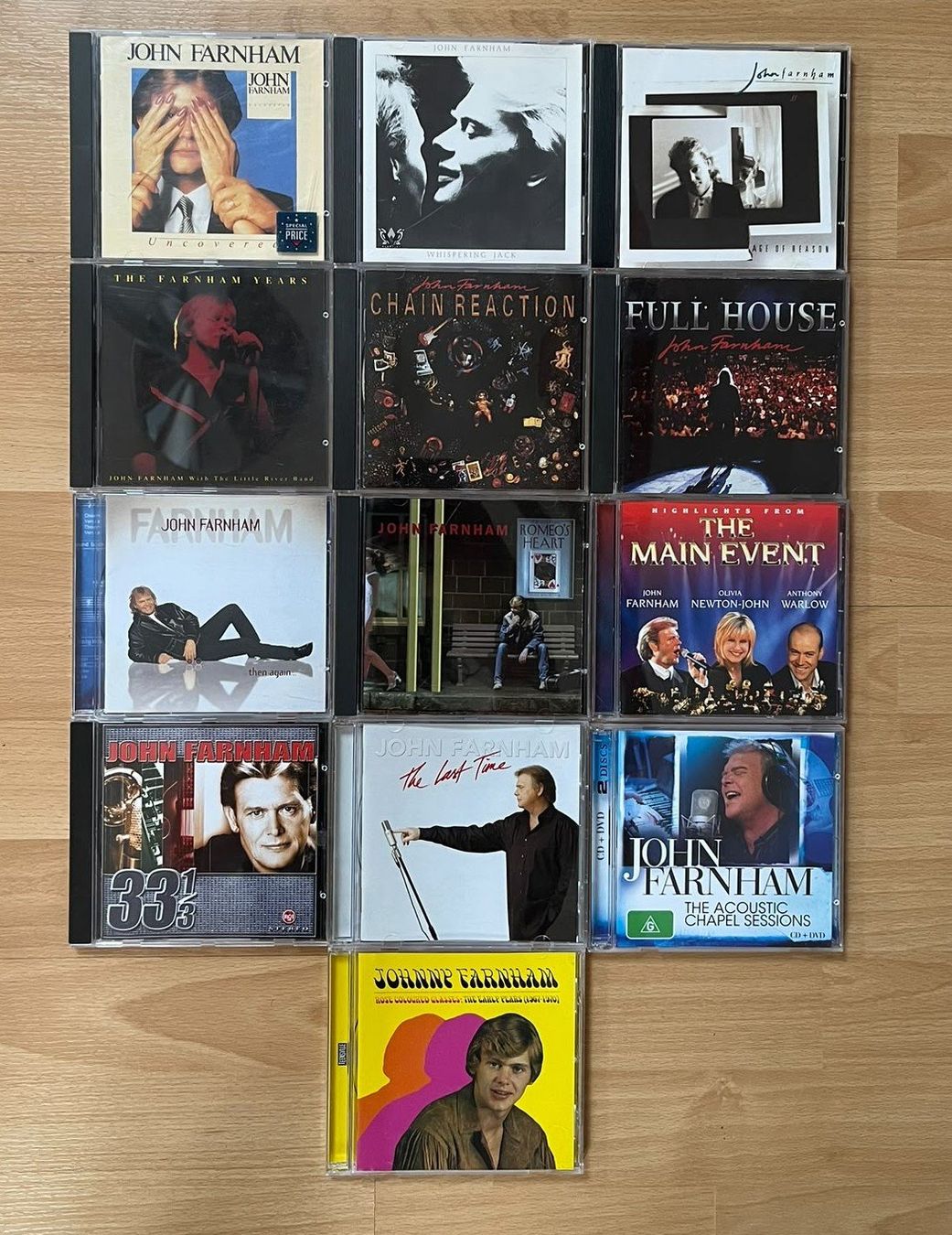 CDs: JOHN FARNHAM CDs – Gebraucht aus Sevelen von Sparta01