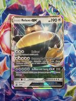 Seltenes Relaxo GX Pokemon Karte Top Zustand 190KP