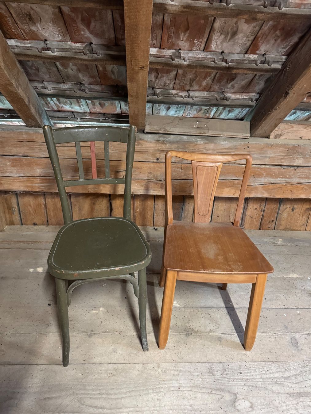 Sedie: 2 Stk. Beizenstühle/Bistrostuhl – Usato da Walde SG venduto da SariitaPepiita