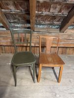 2 Stk. Beizenstühle/Bistrostuhl