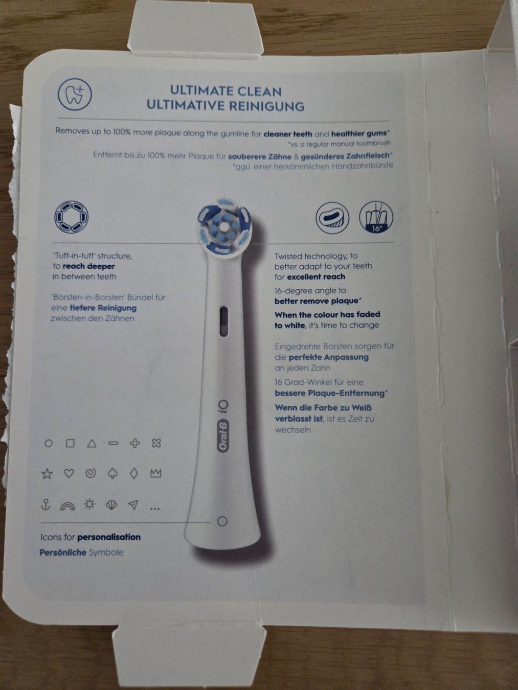 Oral B Cura dei denti: Oral B iO Ultimate Clean Ersatzbürsten – Nuovo (secondo la descrizione) da Erlinsbach venduto da rue_g6xk 1
