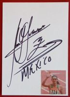 Ana Guevara Autogramm signiert Karte 10x15cm