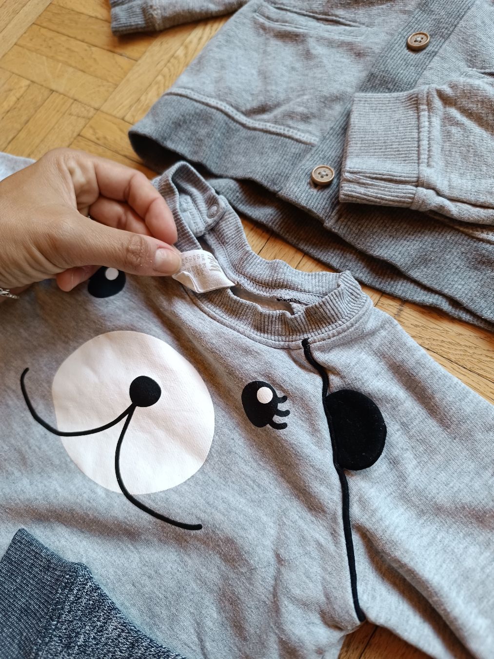 H&M Lotti & Set di vestiti: Pullover Sweater Set Jungen 80/86 Dopodopo H&M grau – Usato da Malans GR venduto da maassl 3