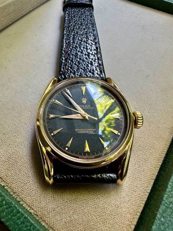 Rolex Orologi: Rolex "Oyster Perpetual Bombay" 18k – Usato da Genève venduto da Bougainvillier 1