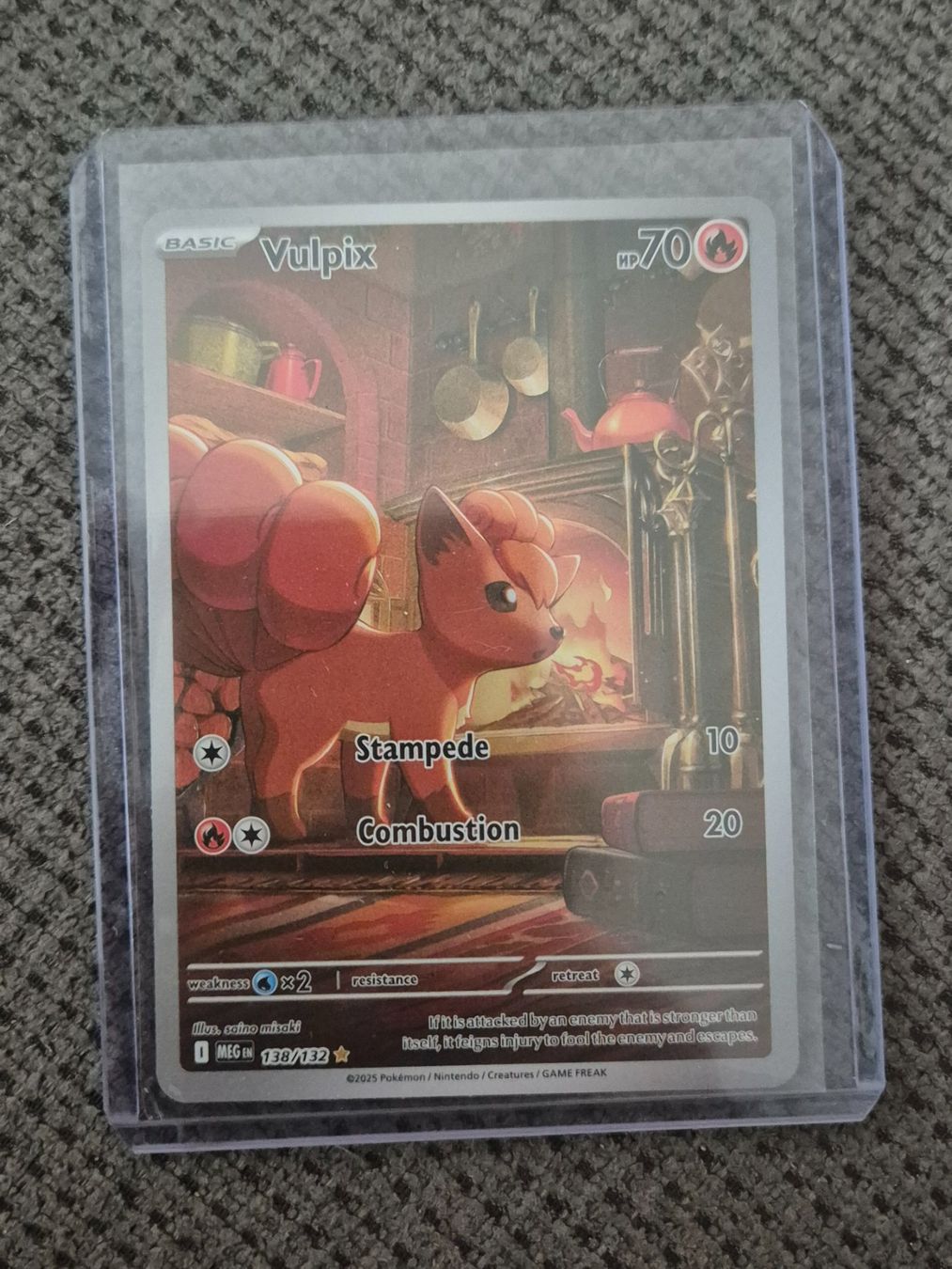 Cartes: Pokemon Vulpix MEG 138/132 EN – Neuf (Voir description) à Oberdorf BL par RaDeluxe7