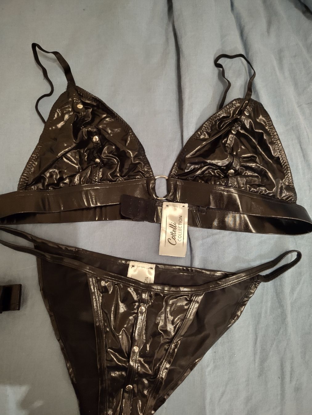 Altra biancheria intima: schönes Dessous Set schwarz gr.xl – Nuovo e nell'imballaggio originale da Kloten venduto da Kloten76 1