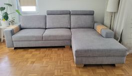 Sofa mit Rècamier, Stauraum, 2× Nackenpolster, Sörvallen