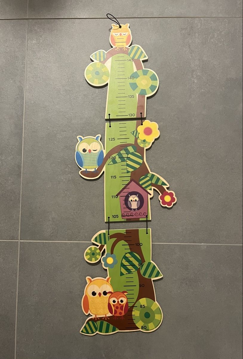 Tutte le decorazioni: Messlatte mit Eulen-Motiv bis 140cm – Nuovo (secondo la descrizione) da Lotzwil venduto da iam_29f9