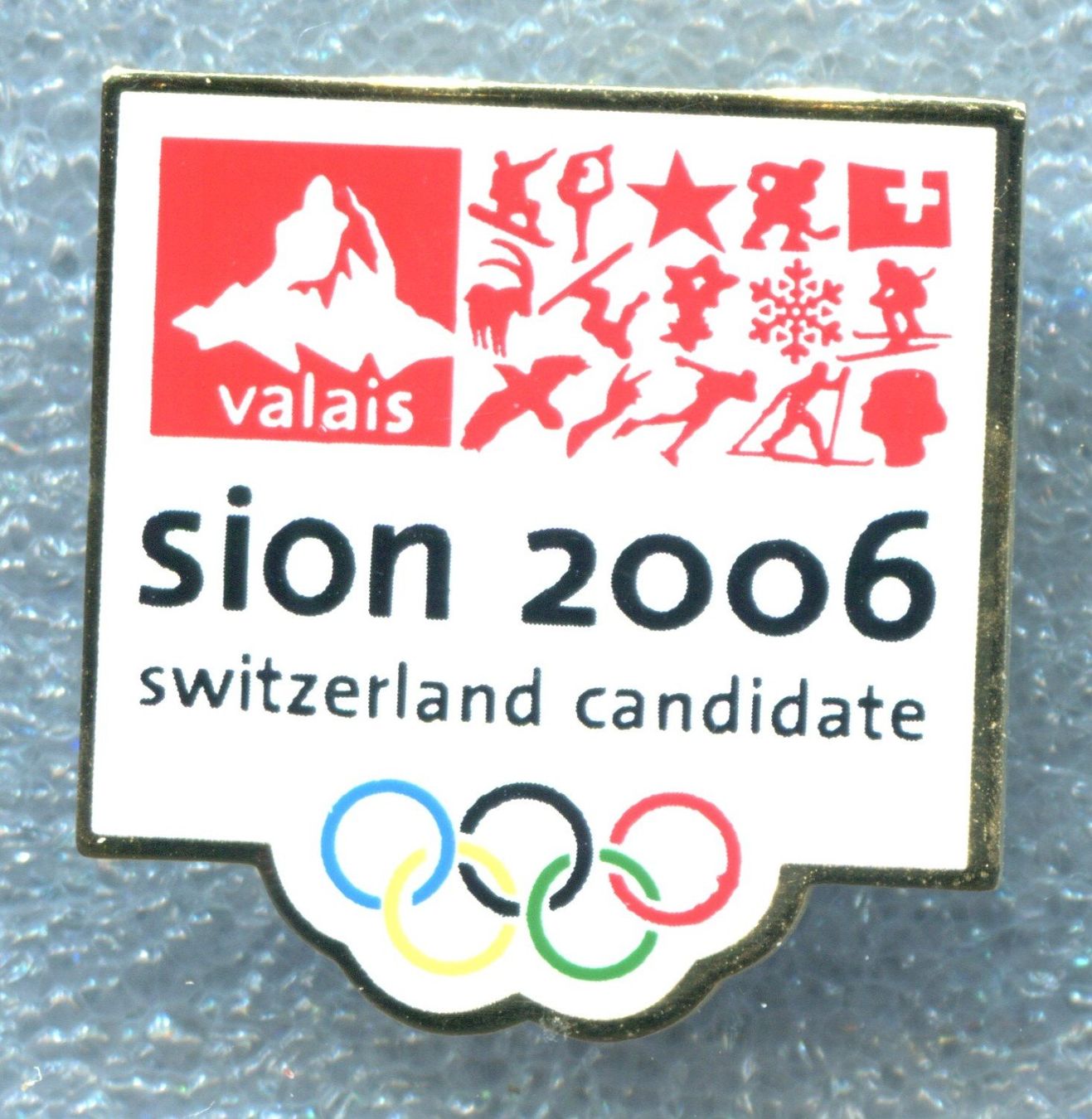 Placchette & Badge: SION 2006 Candidat – Usato da Winterthur venduto da Sammleroase