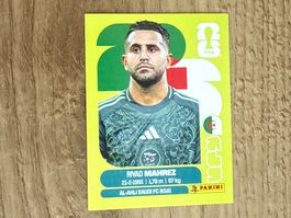 Panini FIFA WM 2026 Sticker Riyad Mahrez ALG 15
