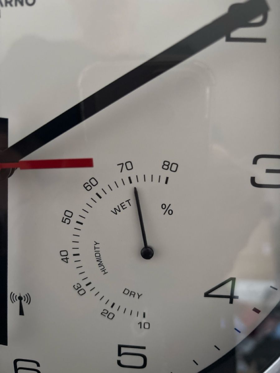 Orologi da terra & Orologi da parete: Horloge murale radioguidée – Nuovo e nell'imballaggio originale da La Chaux-de-Fonds venduto da Crista-Line 2