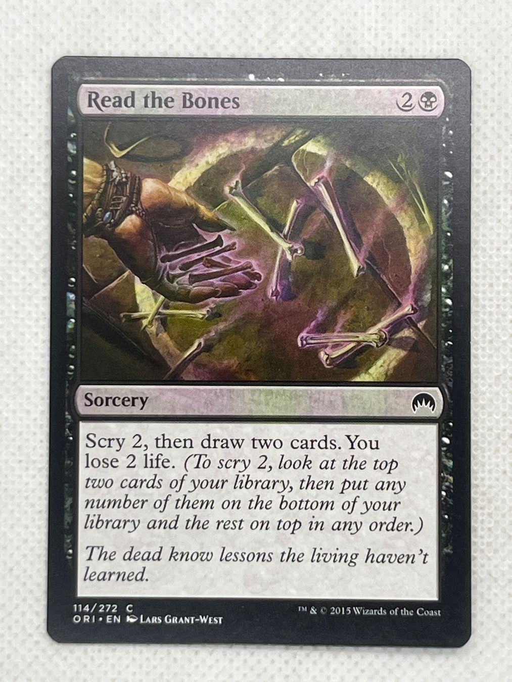 Magic The Gathering Carte collezionabili: Magic The Gathering Read the Bones – Usato da Hinterkappelen venduto da Kim1992