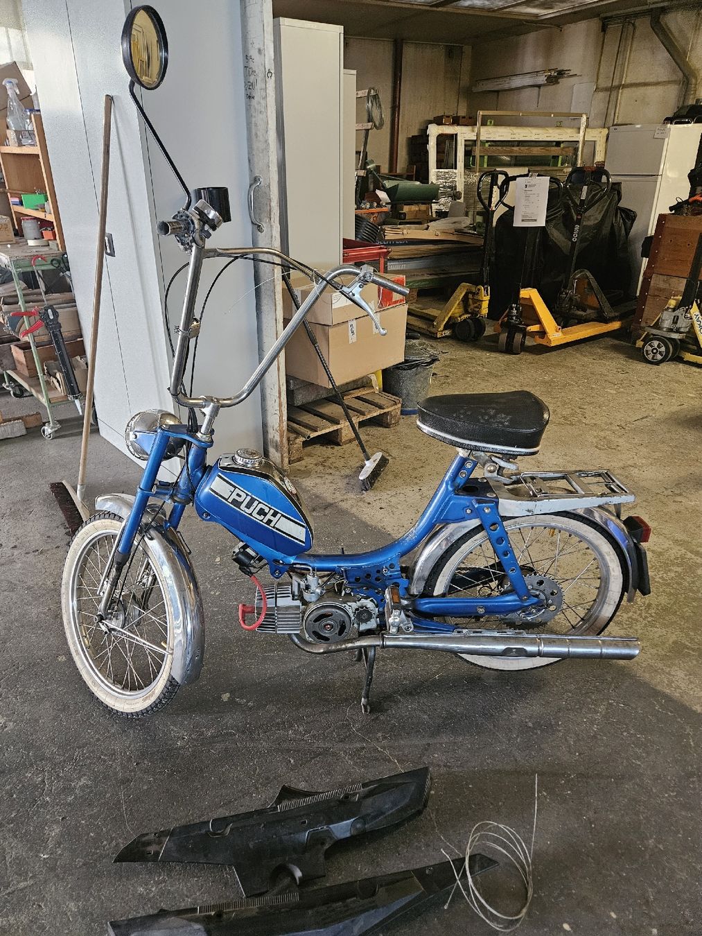 Puch Cyclomoteurs: Puch X 30 NL Mofa blau – Défectueux à Rorschach par TimelessTrading 2