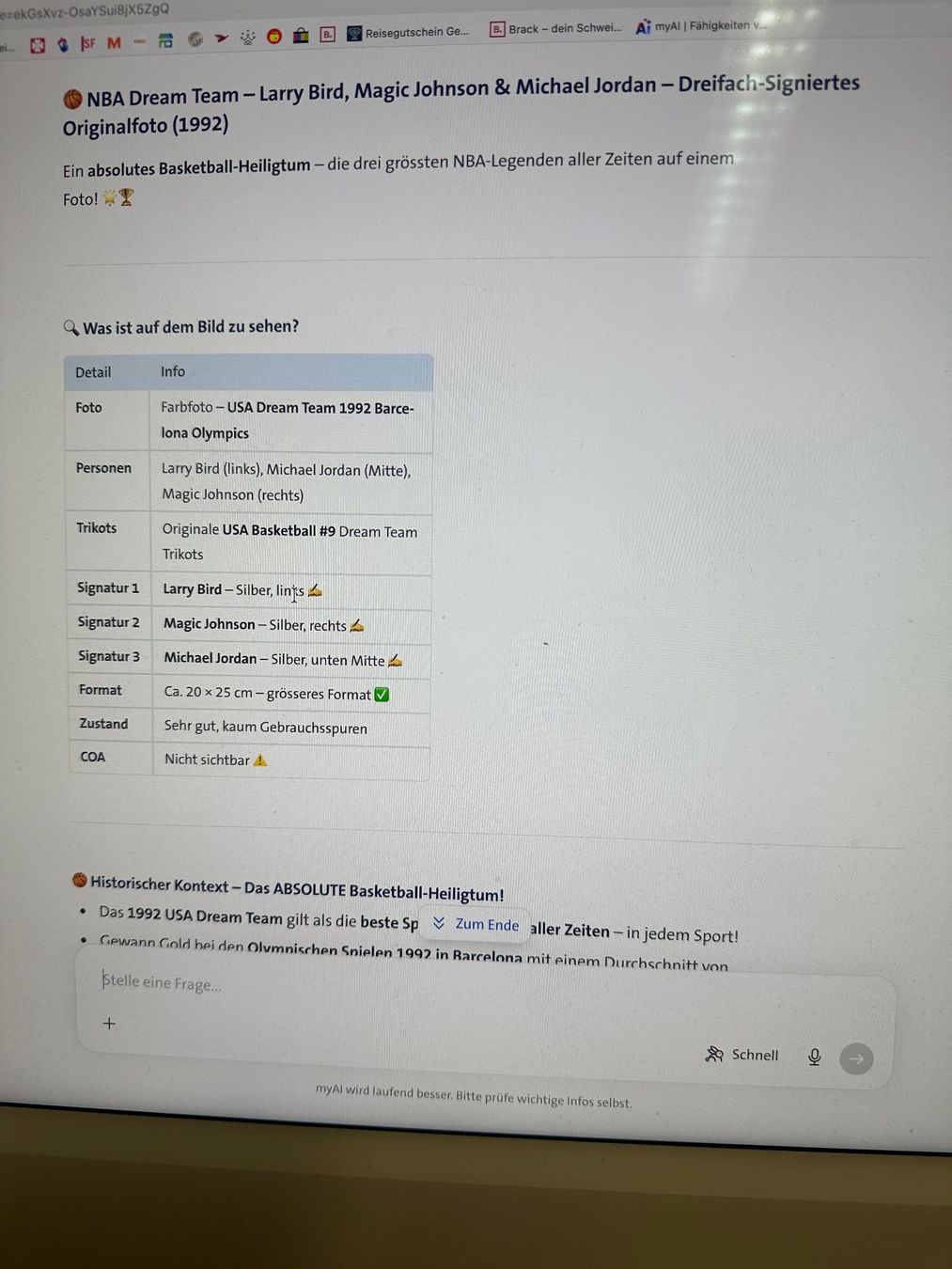Autogramme: Originalautogramm von Basketball Legenden – Gebraucht aus rafz von Ttt0071 3
