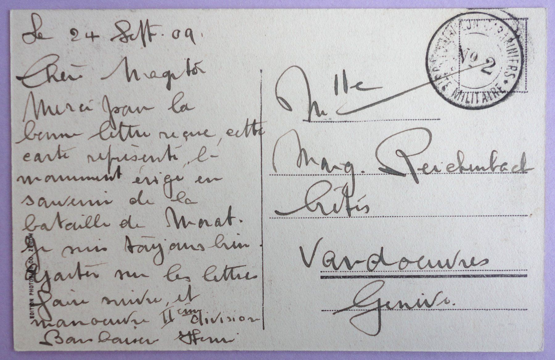 Cartoline postali: Murten - Der Obelisk – Usato da Fétigny venduto da Billy2miny 1