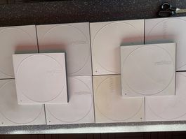 10 ReVox Archivcassetten mit Grau/Schwarzen  Deckel