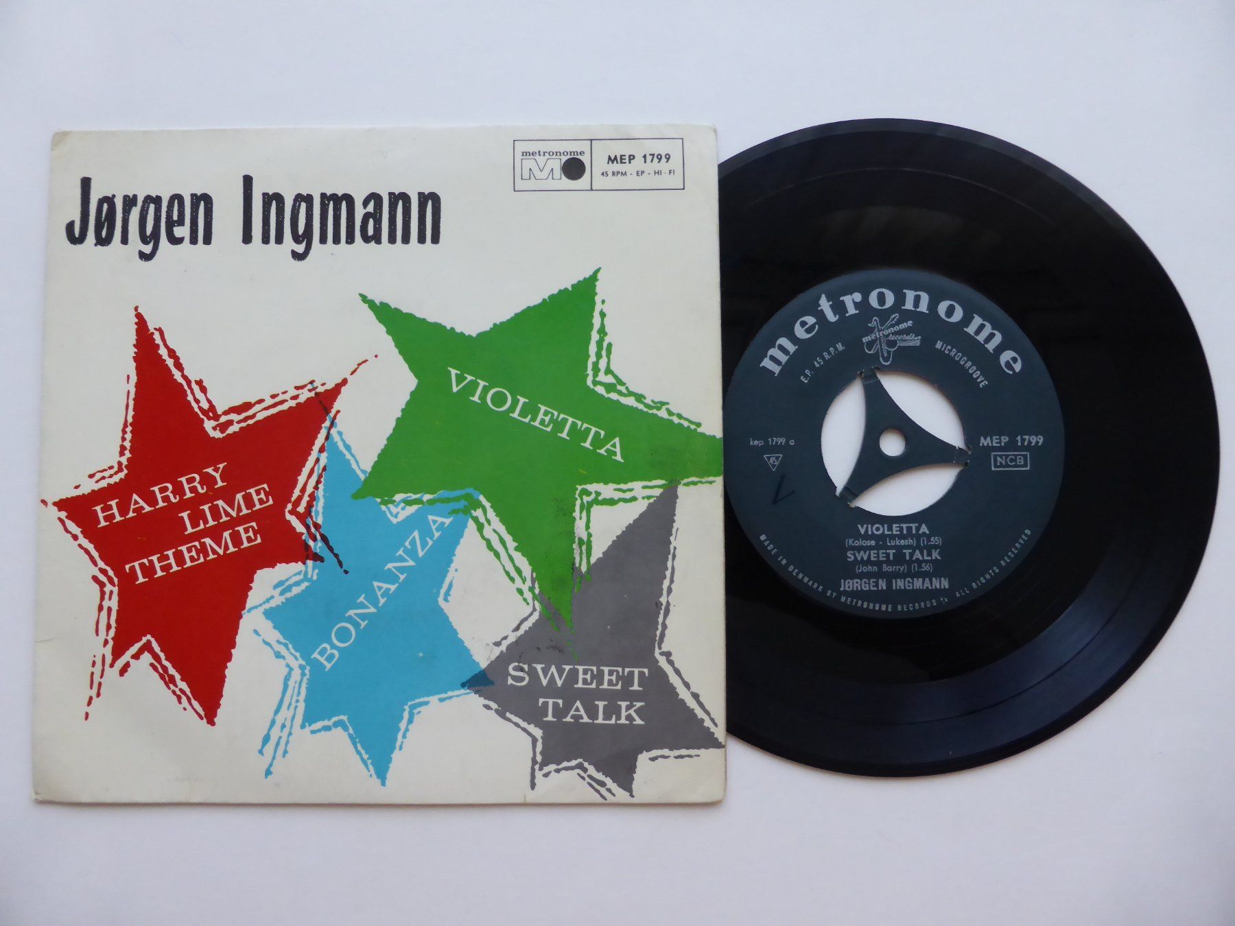 Dischi in vinile: VINYL SINGLE  EP  JÖRGEN INGMANN – Usato da Küssnacht am Rigi venduto da Mondkinder