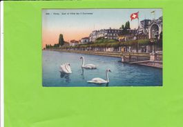 Vevey--Quai et Hôtel des 3 Couronnes
