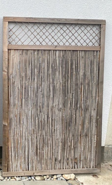 Holz / Bambus Sichtschutz Wand Kaufen auf Ricardo