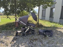 ABC Design Salsa 4 Air Anthrazit mit viel Zubehör