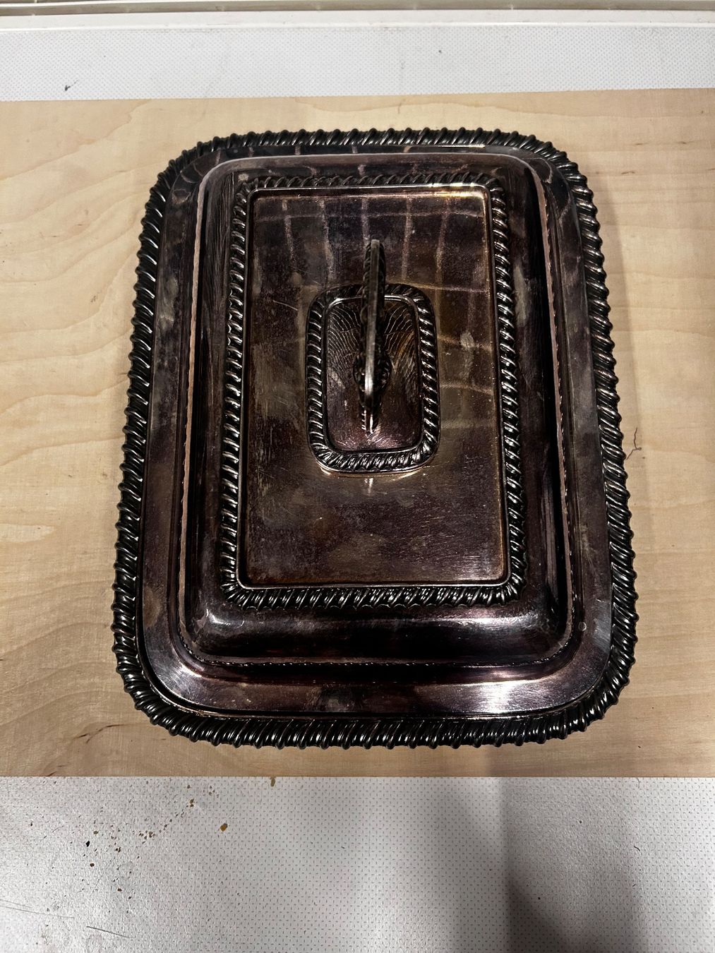 Piatti di portata: Schale mit Deckel (EPNS versilbert) – Usato da Kemptthal venduto da Barrel_19 2