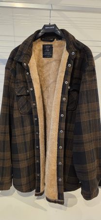 Warme Herren Holzfäller Jacke von JP 1880, Grösse 3XL!