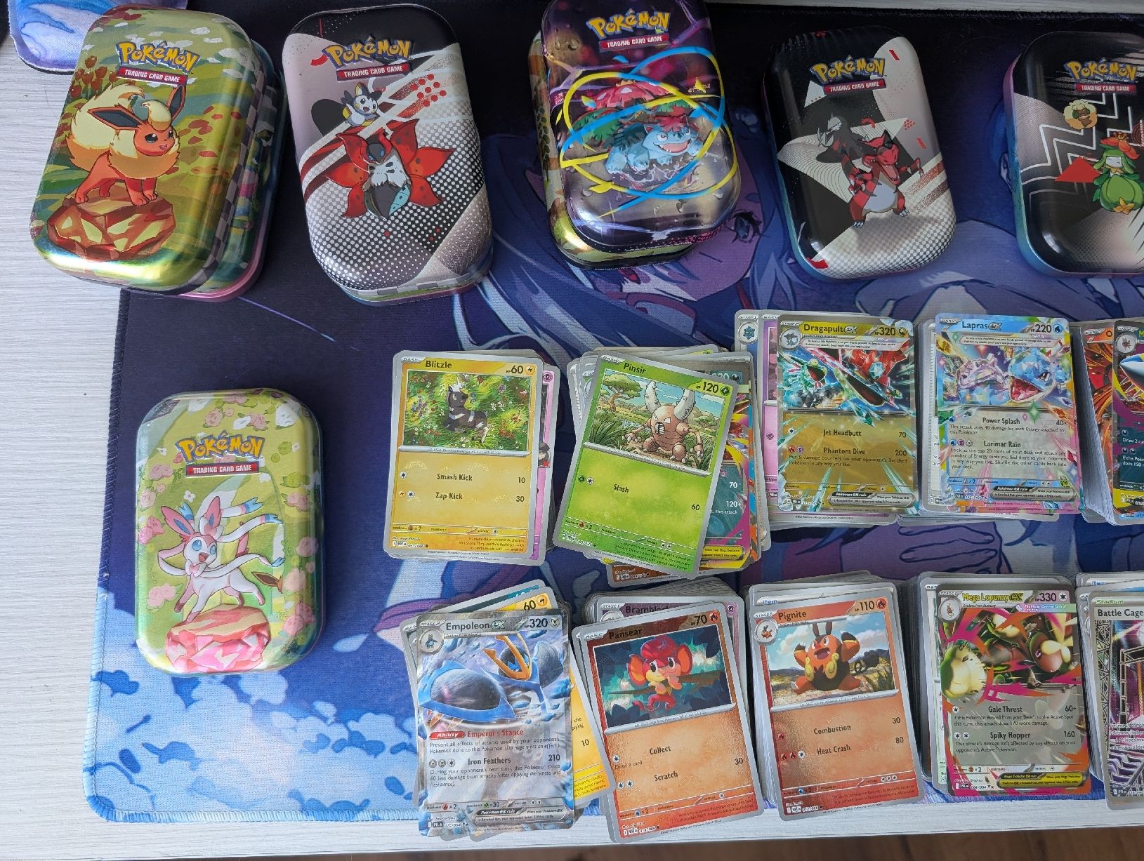 Pokémon Sammelbilder & Trading cards: Ca. 1000 Pokémon Karten inkl. ex, Full Art und Pokéball Holo – Neu (gemäss Beschreibung) aus Beromünster von sonyyl 2