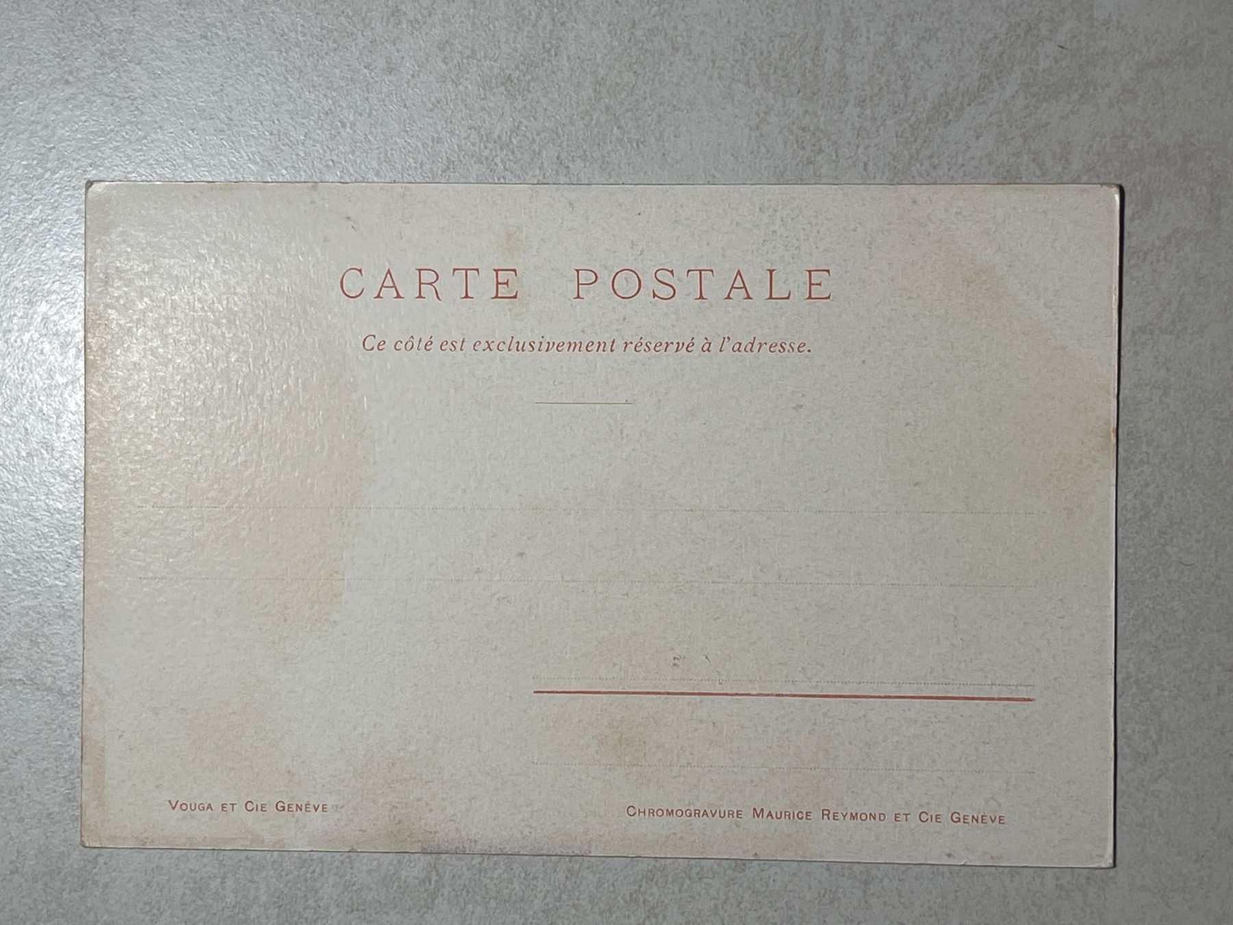 Cartes postales: alte Ansichtskarte Genfersee/Lac Léman, – D'occasion à Strengelbach par Aschatan5 1