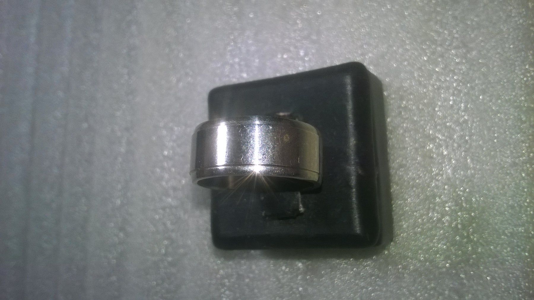 Ringe: RING EDELSTHAL,,,SILBER FARBE,,,GLANZIG – Neu (gemäss Beschreibung) aus Basel von bijoutrie_4 1