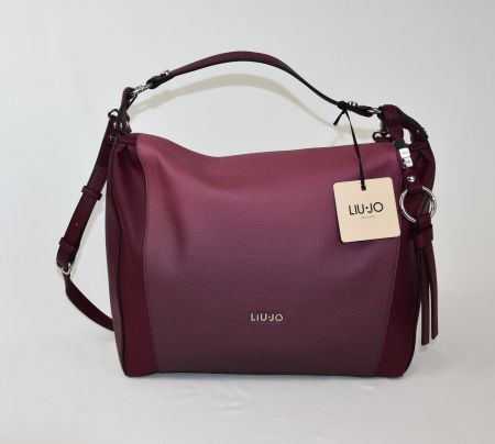 LIU JO-Tasche-TOTE- Schultertasche/Rudy-Wein /33cmx28cmx12cm