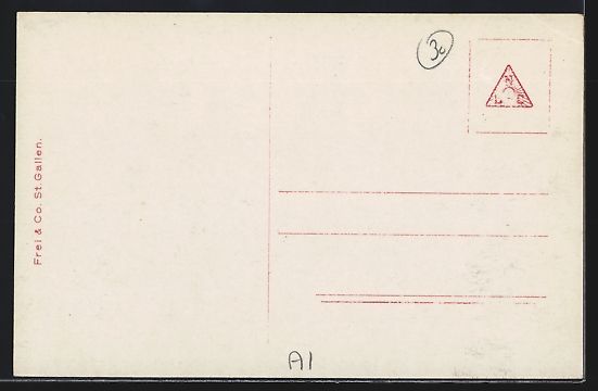 Cartoline postali: AK St. Anton, Panorama mit Kapelle – Usato da Berlin venduto da bartko-reher 1
