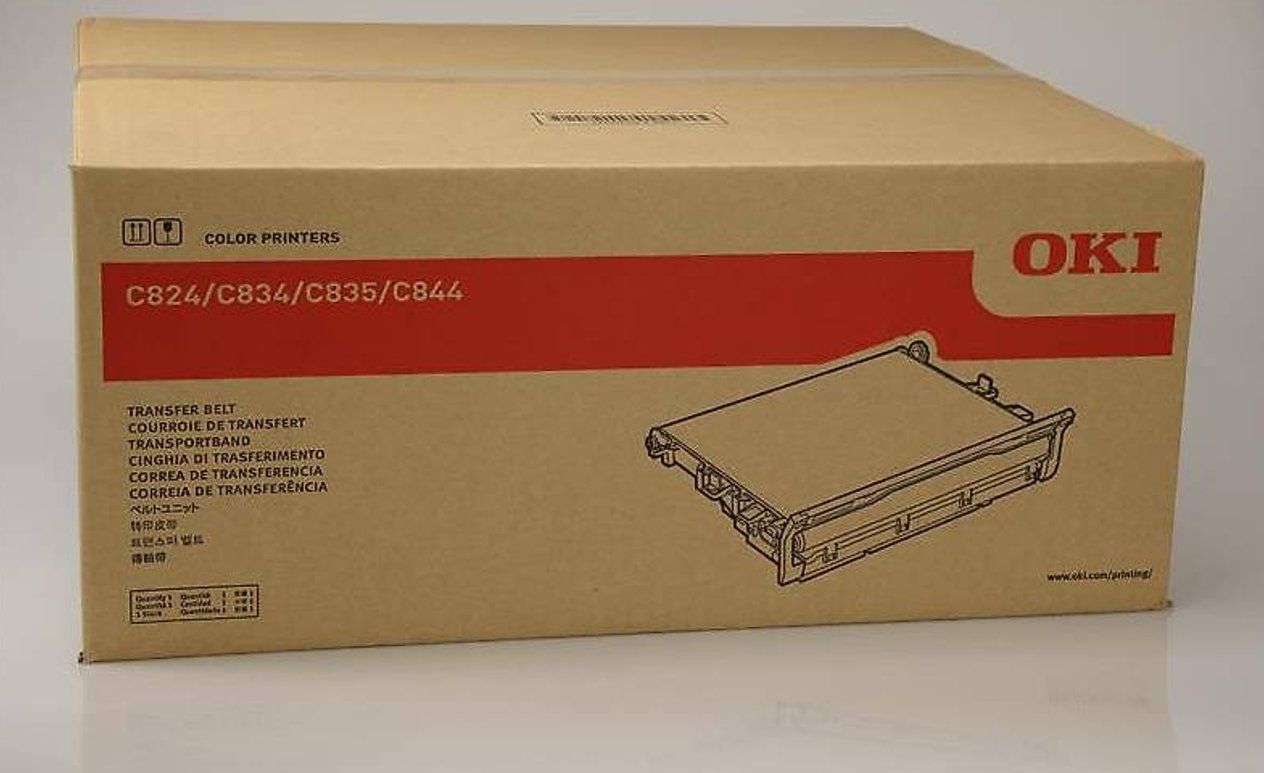Oki Druckerpatronen & Toner: Oki C824, Oki C834, Oki C844, ES8434 Transfer Kit, 47074503 – Neu und originalverpackt aus Glattbrugg von copytron
