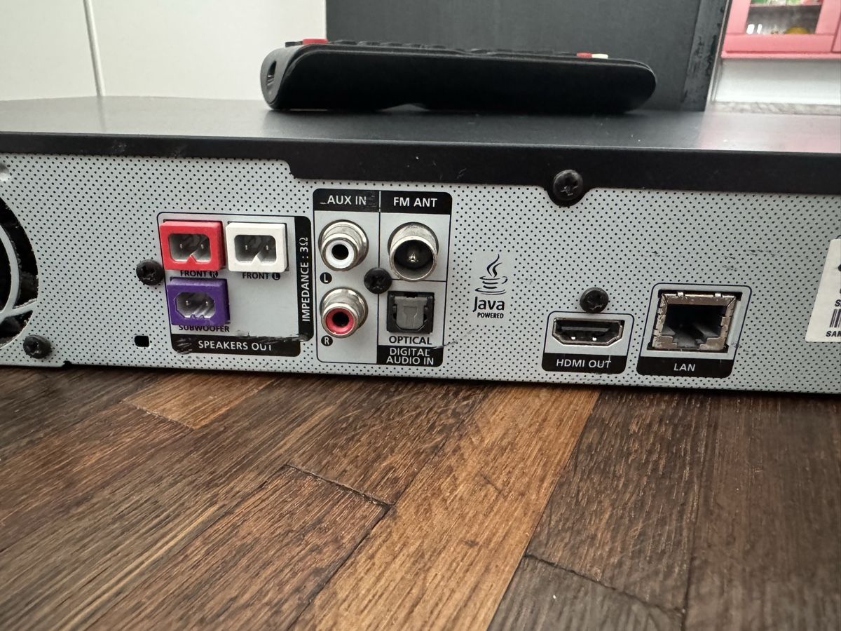 Samsung Heimkino: Blueray DVD Soundsystem Heimkino Homecinema – Gebraucht aus Hünenberg See von GerryL 4