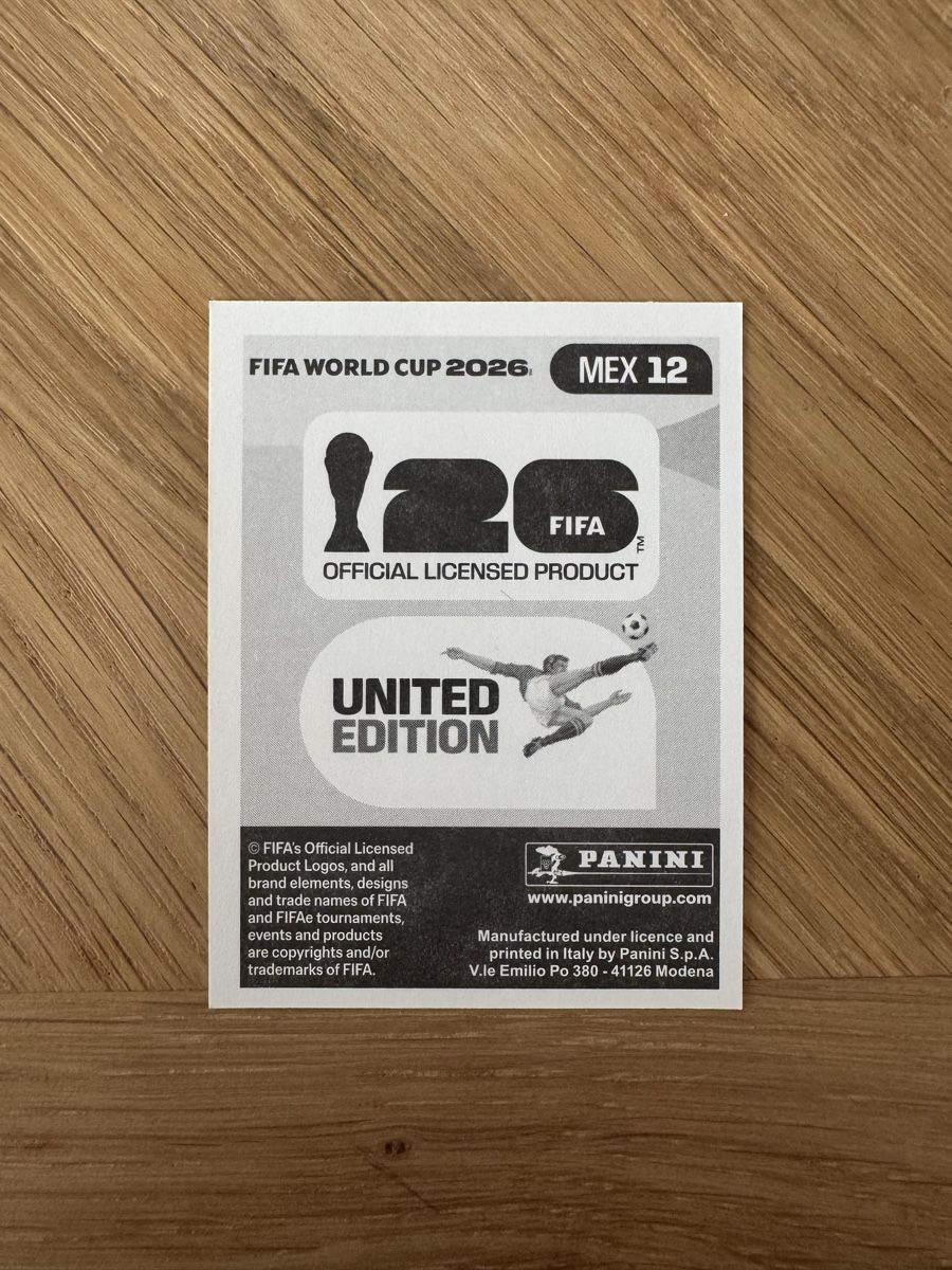 Panini Carte collezionabili: Panini 2026 MEX 12 – Nuovo (secondo la descrizione) da Grand-Lancy venduto da cyr_n5ky 1
