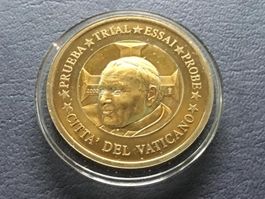 2 Euro Entwurf Vatikan 2002 Papst Johannes Paul II