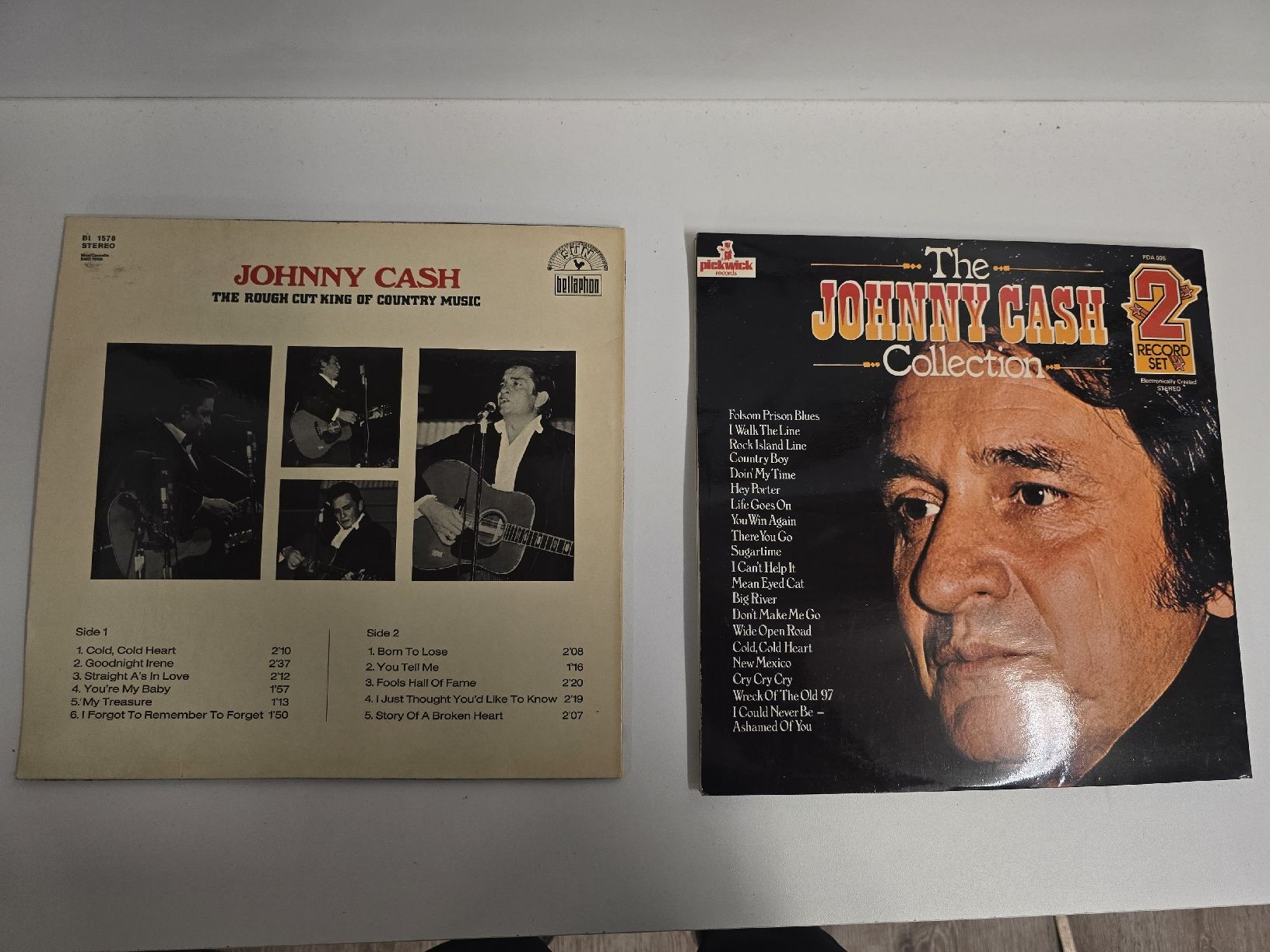 Dischi in vinile: jonny Cash LP Schallplatten 2 Stk – Usato da Tuggen venduto da Zweitechanceboutique 1