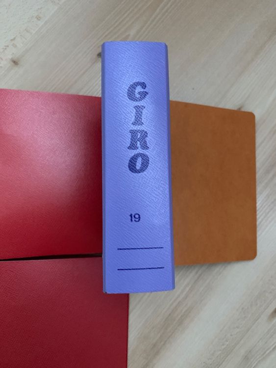 Ordner: 4 Kleine Ordner für kleine Belege oder andere kleine Papiere – Neu (gemäss Beschreibung) aus Brugg von Gpandabaer 1