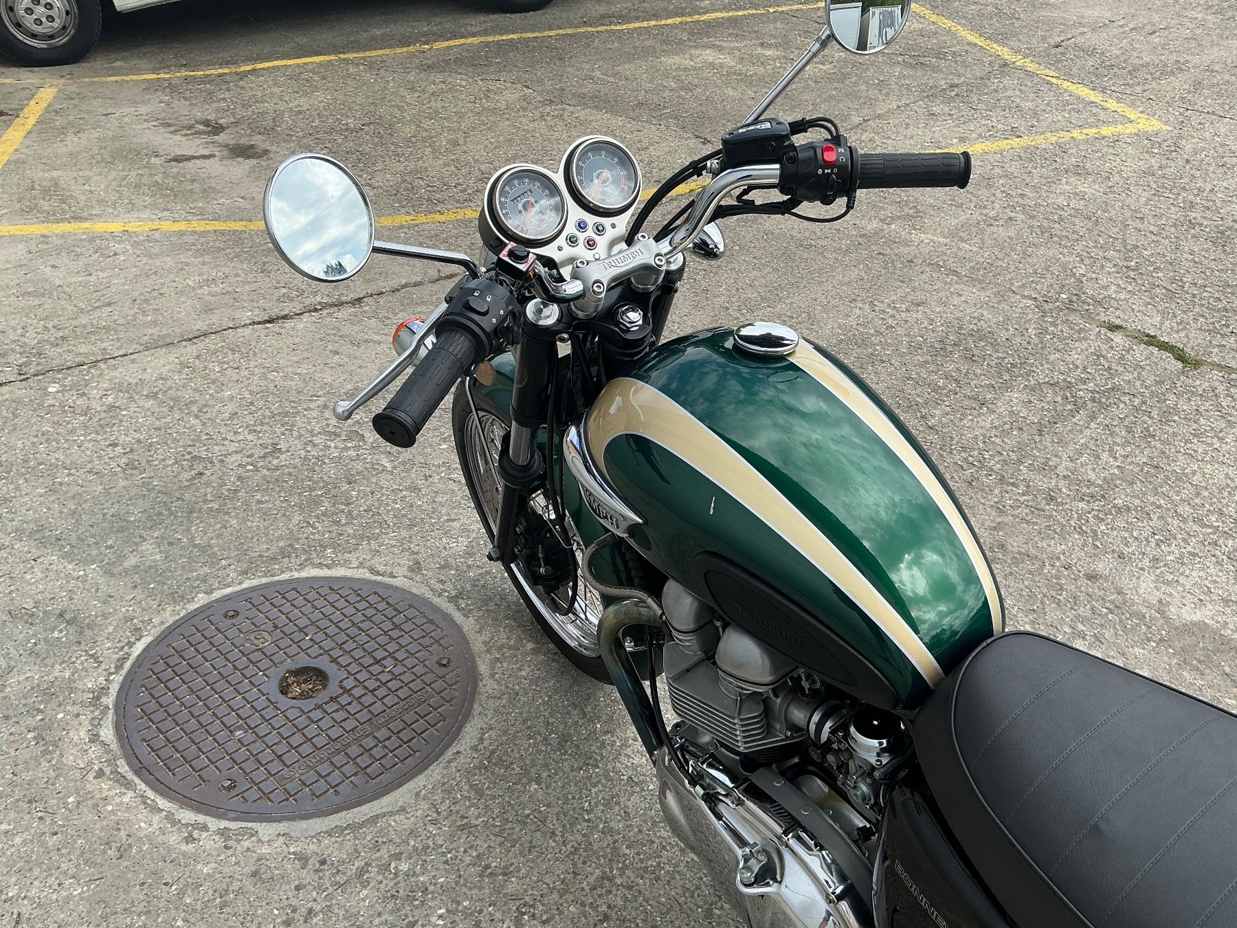 Triumph Chopper: TRIUMPH BONNEVILLE T100 – Usato da strengelbach venduto da Zoks 4