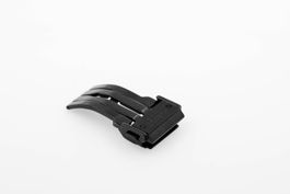 Hublot black stainless steel deployant buckle 22mm NEW