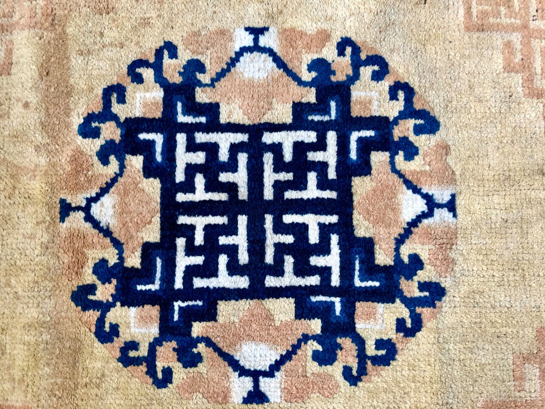 Tappeti: China Doppel-Sitzteppich Ningxia antik 167x89 – Usato da Basel venduto da chinarh891 1