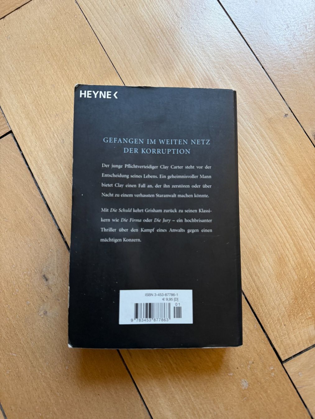 Bücher: John Grisham - Die Schuld – Gebraucht aus Zürich von Diazaio 1