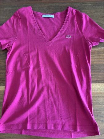 T-Shirt Lacoste Gr. 34 Baumwolle