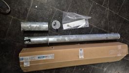 Velopa Absperrpfosten massive Metall, OVP, Ungebraucht