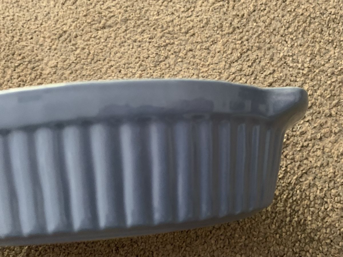 Teglie da forno: Auflaufform Blau Backform Robust Top Zustand – Usato da Winterthur venduto da Darfweg